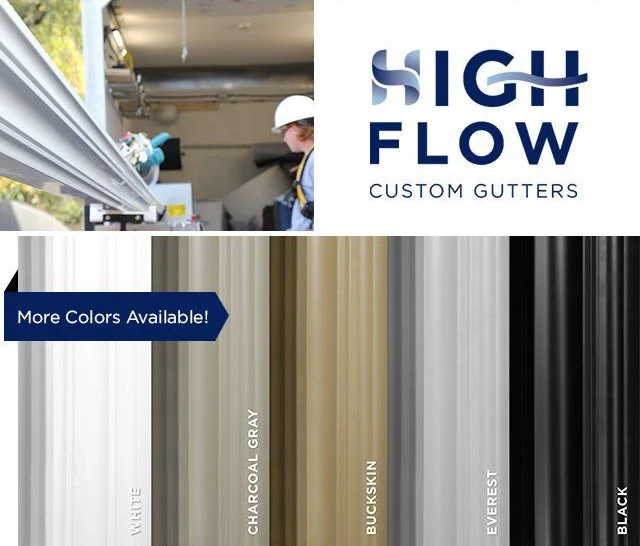 High Flow Custom Gutters